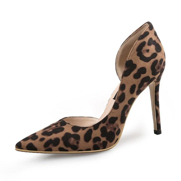 Escarpins Léopard Chic talon 8 cm
